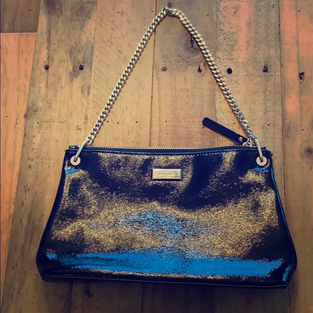 Black Patent Leather Kate Spade Purse